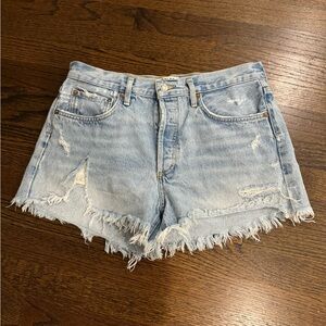 Agolde Parker Shorts in Swapmeet, Size 28